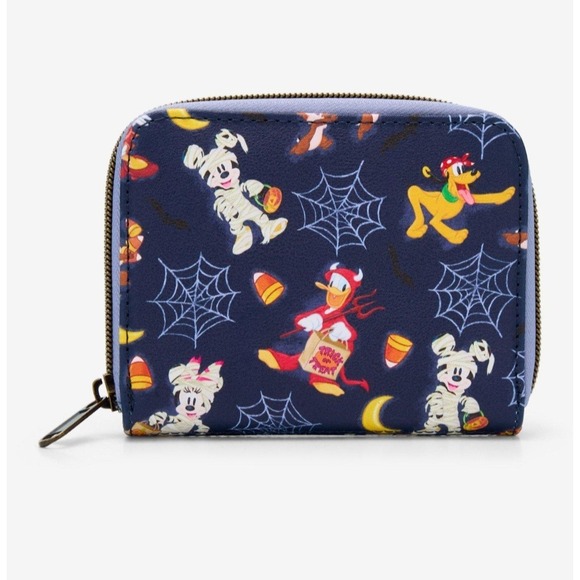 NEW Loungefly Disney MICKEY & FRIENDS Halloween COSTUMES  BACKPACK And WALLET‎ main image 8